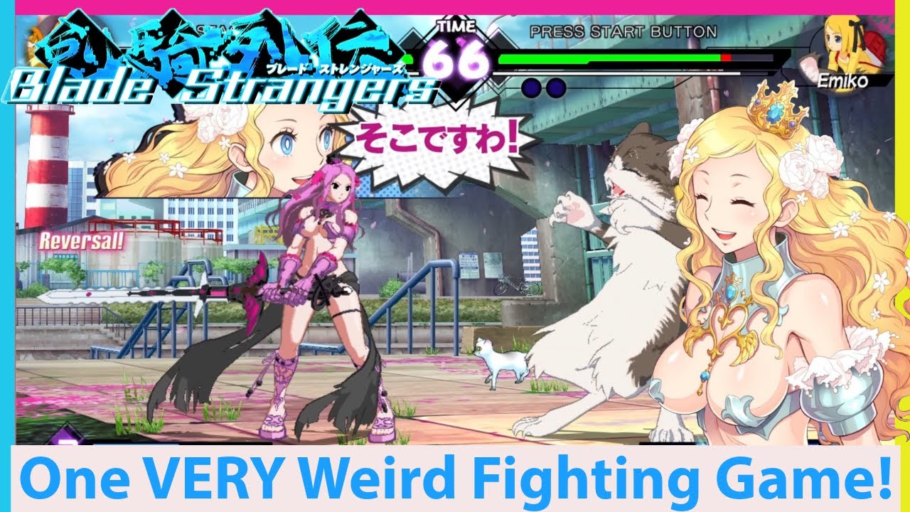 A Fighting Game Mash Up With Bounce! Blade Strangers