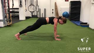 High Plank (Hand Lifts)