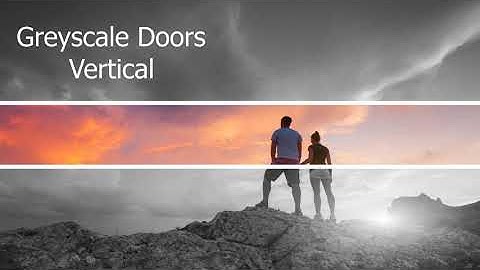 Greyscale Doors Transitions for Photopia