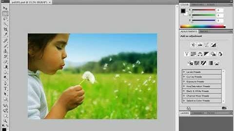 Adobe photoshop CS4 Lesson 2/14 Tutorial for beginners