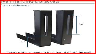 Elite Screens 6 inch L Brackets for Easy Projector Screen Setup
