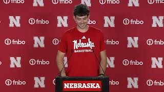 Nebraska Basketball: Sam Orme offseason press conference