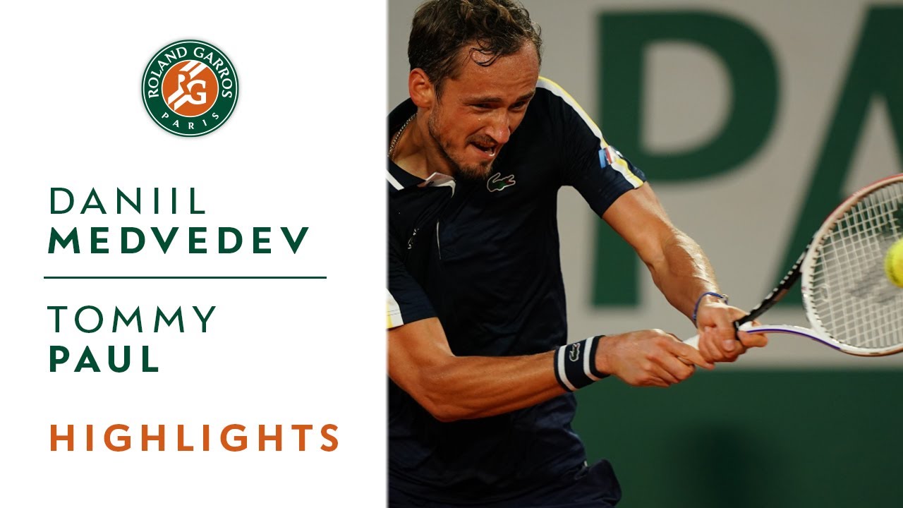 Daniil Medvedev vs Tommy Paul - Round 2 Highlights I Roland-Garros 2021