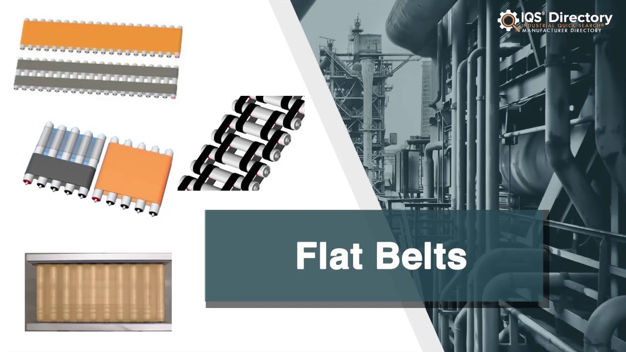 Flat Belt Manufacturers, Suppliers, and Industry Information YouTube