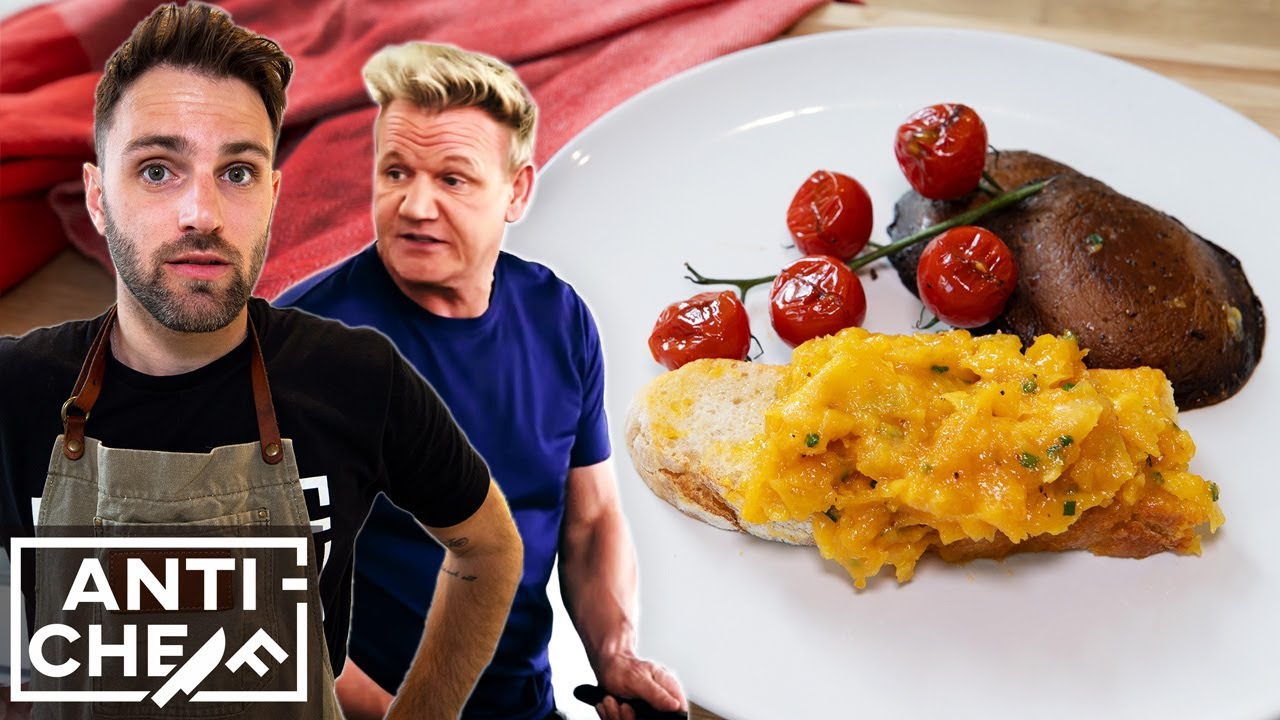 I Tried Making Gordon Ramsay’s Famous Scrambled Eggs Recipe YouTube