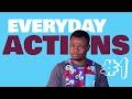 Everyday Actions in Twi | Frown, Smile, Laugh, Blink, Wink, Yawn | LEARNAKAN