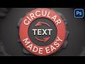 How to Type in a Circle in Photoshop 2025