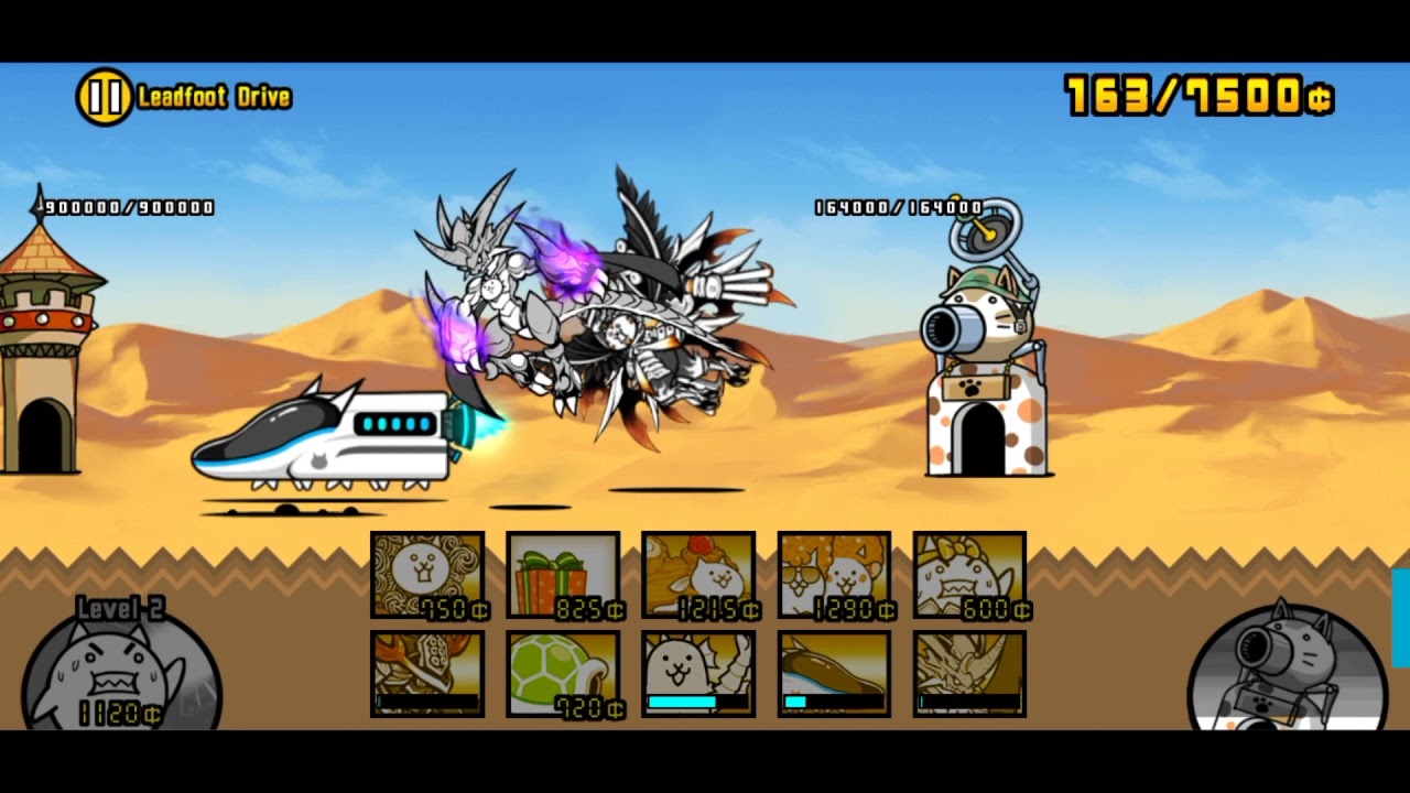 [The Battle Cats 11.0] Leadfoot Drive 3 crown (Cheese) Stories of