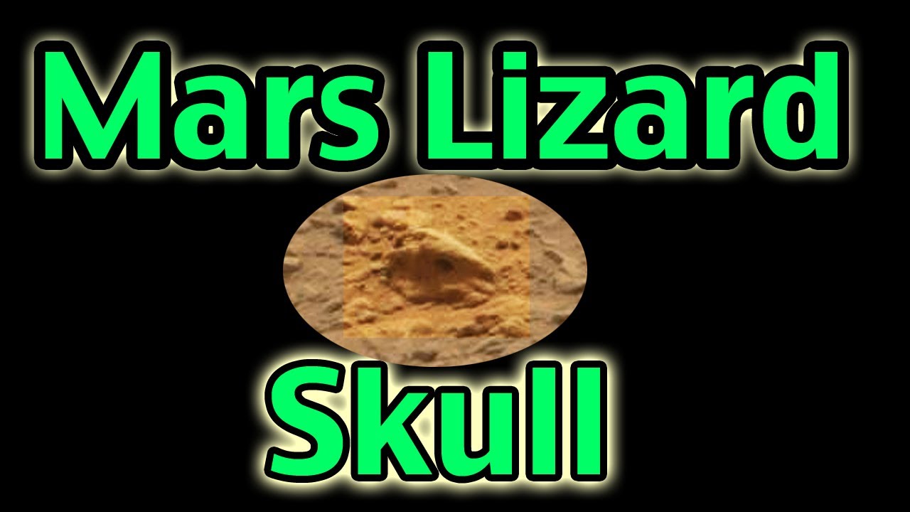 Epic Lizard Skull Found in Mars Curiosity Photo! - YouTube