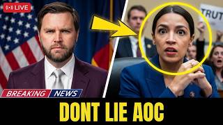 AOC Calls Out JD Vance in Heated Exchange — His Reply Leaves Everyone Speechless