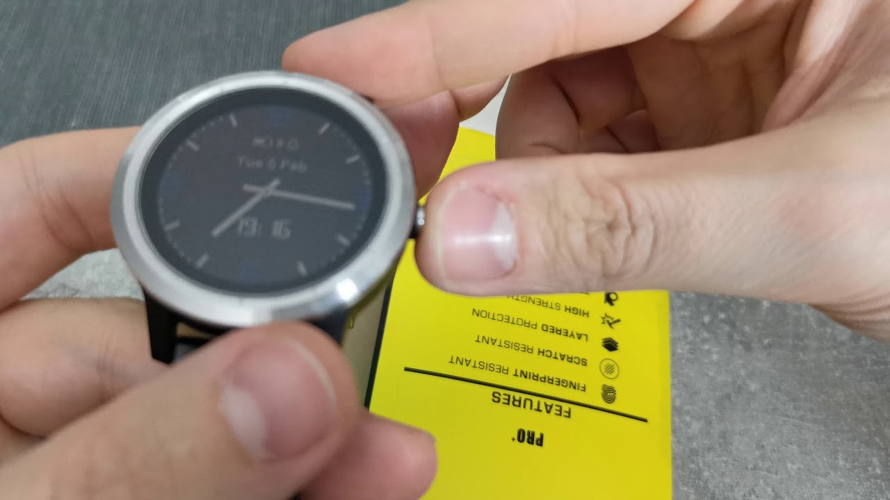 BROTECT Schutzglas Für Garmin Vivoactive 3 / Forerunner 45 / Approach S40 – 3 Stück, 9H Härte, Anti-Fingerprint, Made In Germany