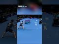 A flying double-handed backhand from Connor Green 😮 #ITTFWorlds