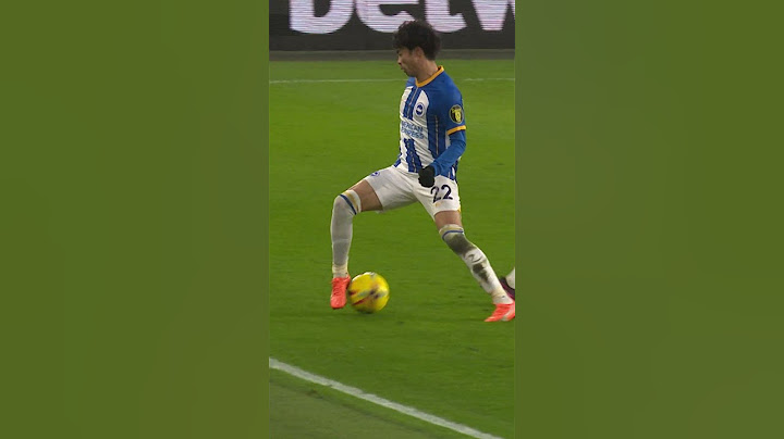 Kaoru Mitoma's SUBLIME Skill