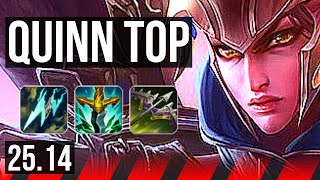 QUINN vs CAMILLE (TOP) | NA Grandmaster | 25.14