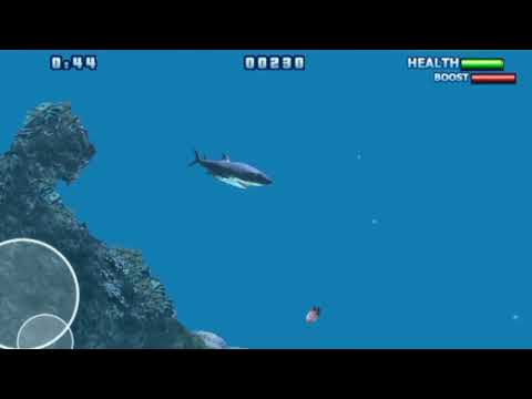 Видео: играю в "hungry shark" первая версия