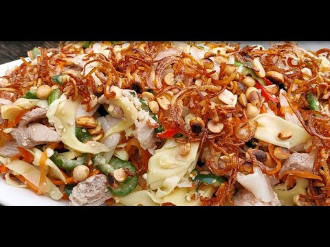 Video GỎI THỊT HEO ngũ sắc - youtube