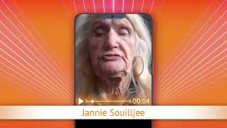 TV Oranje app videoboodschap - Jannie Souilljee