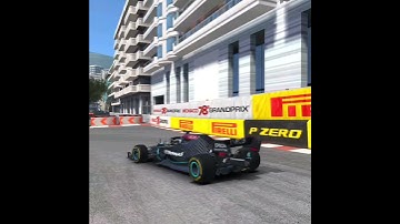 Monaco Mercedes W11 Flying lap | Real racing 3 |1.00.05