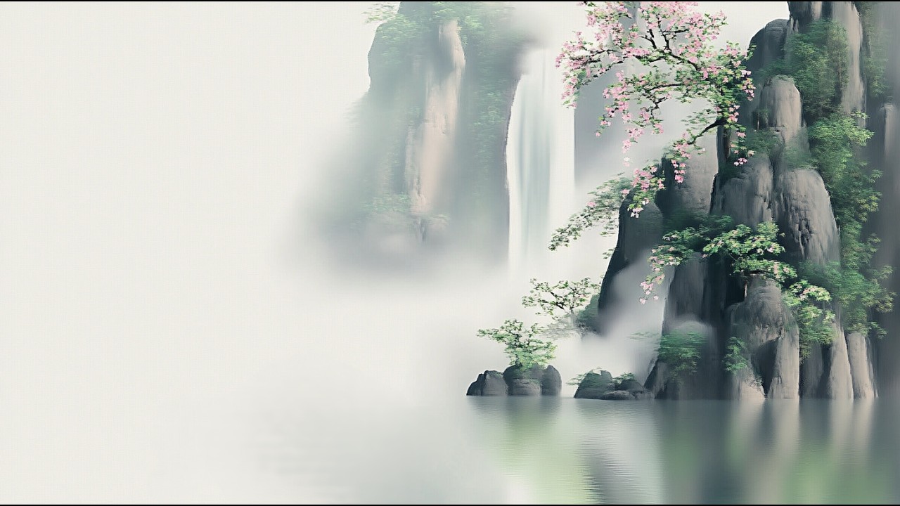 「 畫中人  雲外音  」箏簫禪韻‧古風🍃療癒 冥想 靜心 陪伴 養生 助眠 #MeditationMusic #ChineseZither #Relaxing#chineselofi