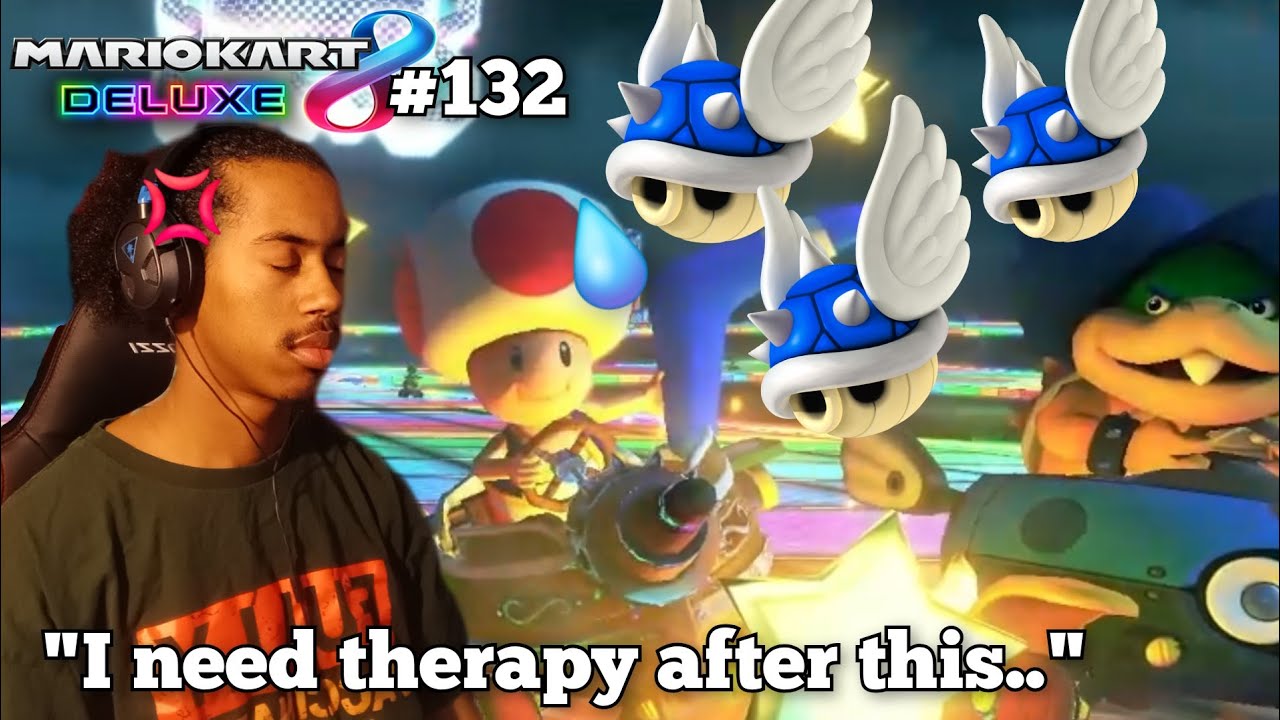 Nintendo, у NPC не должно быть столько синих панцирей | Mario Kart 8 Deluxe | #132