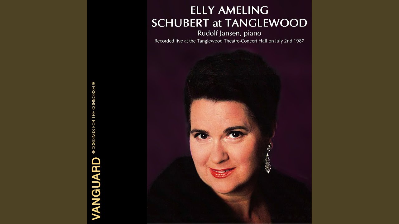 An den Mond, D. 259 (Live at Tanglewood Theatre-Concert Hall