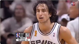 Manu Ginobili Makes an Early Case for Finals MVP (Game 2 - 2005 NBA Finals)