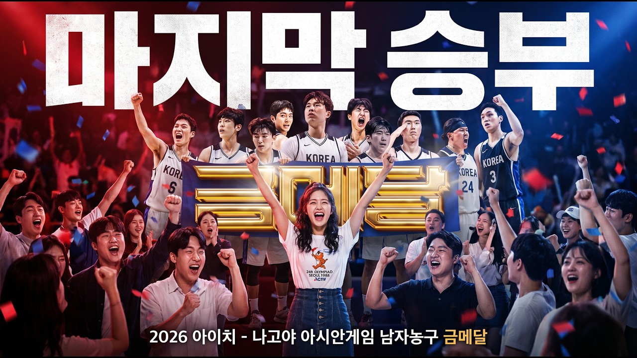 [cover] 김민교 - 마지막 승부 (이햇사레 Ver.) | 2026 아이치·나고야 아시안게임 남자농구 감동의 금메달 헌정커버곡 🥇🏀🎸