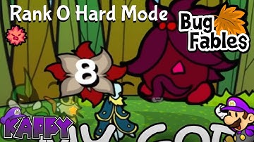 Bug Fables Rank 0 Hard Mode -- Seedling King [Hard Hits]
