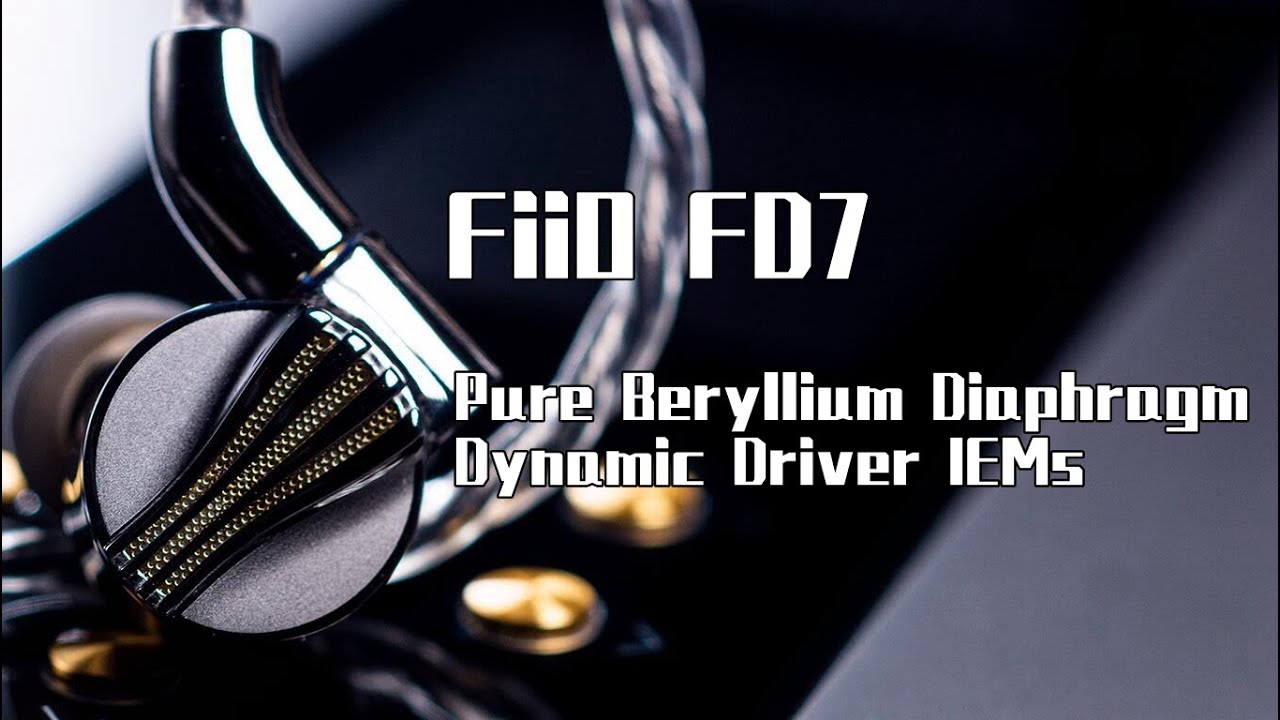 FiiO FD7-Pure Beryllium Diaphragm Dynamic Driver Headphone--FiiO ...