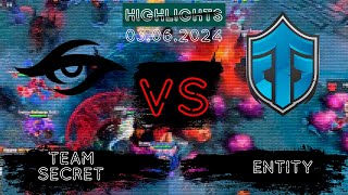 🟥ВОСХИТИТЕЛЬНАЯ СЕРИЯ В ФИНАЛЕ | Team Secret vs Entity Riyadh Masters 2024: QC | 03.06.2024