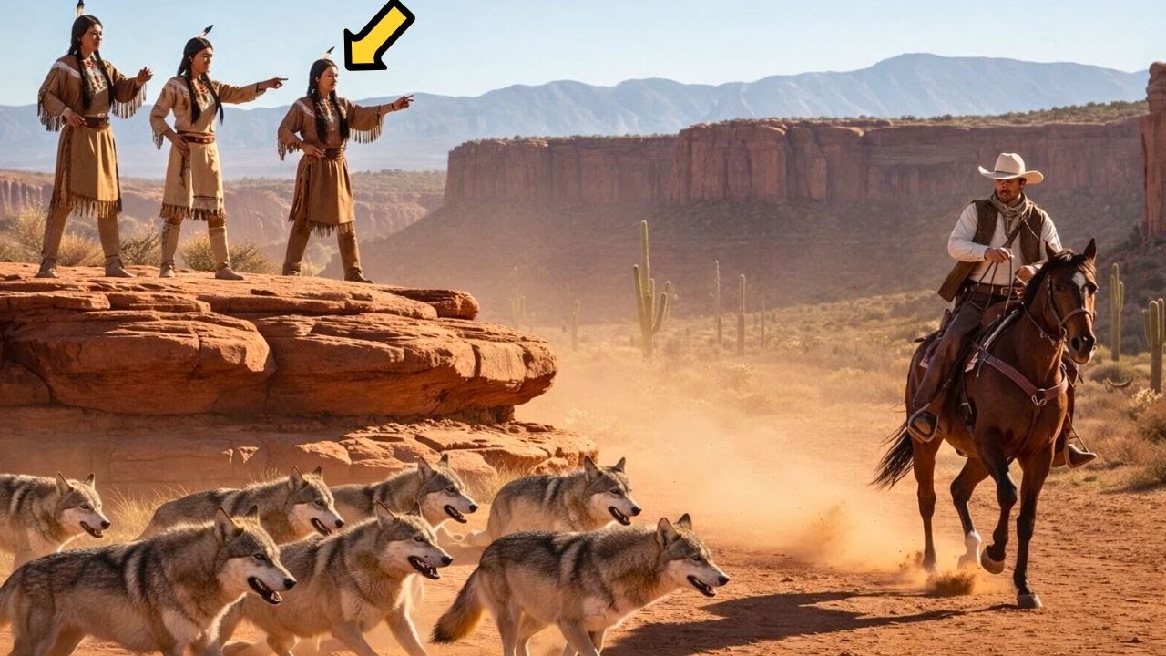 Спаси нас, и мы выйдем за тебя замуж!» — 3 апача... Ответ ковбоя изменил всё!