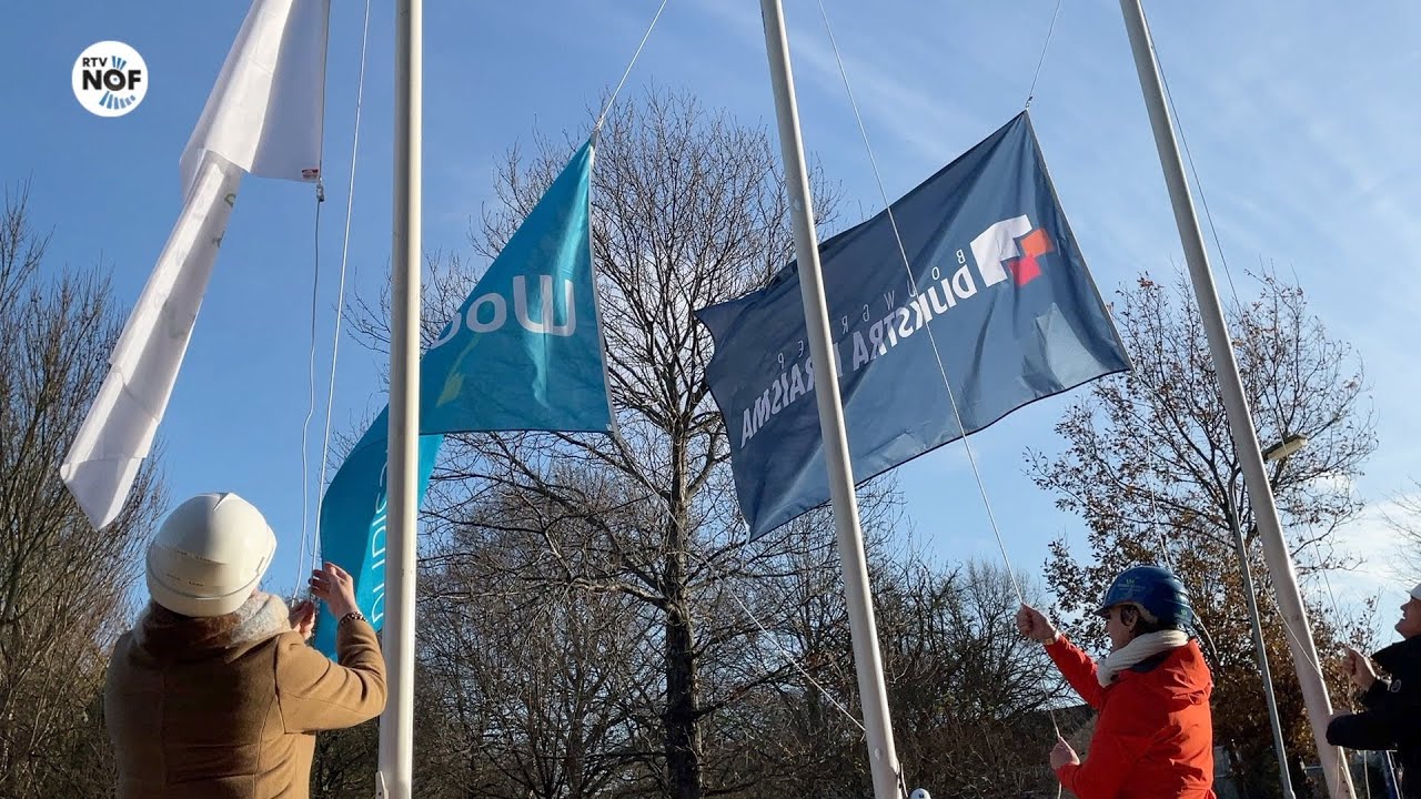 Bouw van appartementencomplex aan Kûpersstrjitte in Burgum bereikt hoogste punt