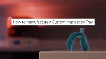 How to design & manufacture a custom impression tray with Asiga.
