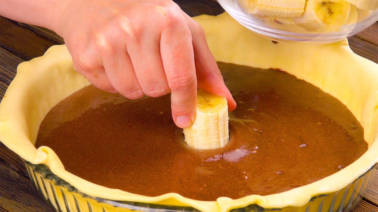Шоколадный Тарт С Бананом И Карамелью: Невероятно Вкусный Рецепт