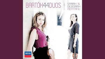 Bartók: 44 Duos for Two Violins, Sz 98 - 2. Kalamajkó