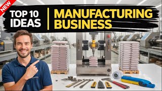 Top 10 Manufacturing Business Ideas - Start Your Own Mini Factory
