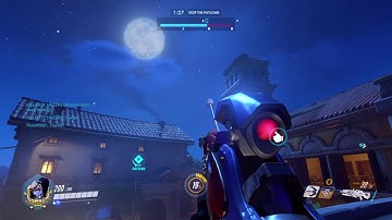 Overwatch: Origins Edition My First Widowmaker Quick Play. in training