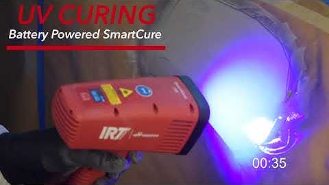 UV curing with battery powered SmartCure