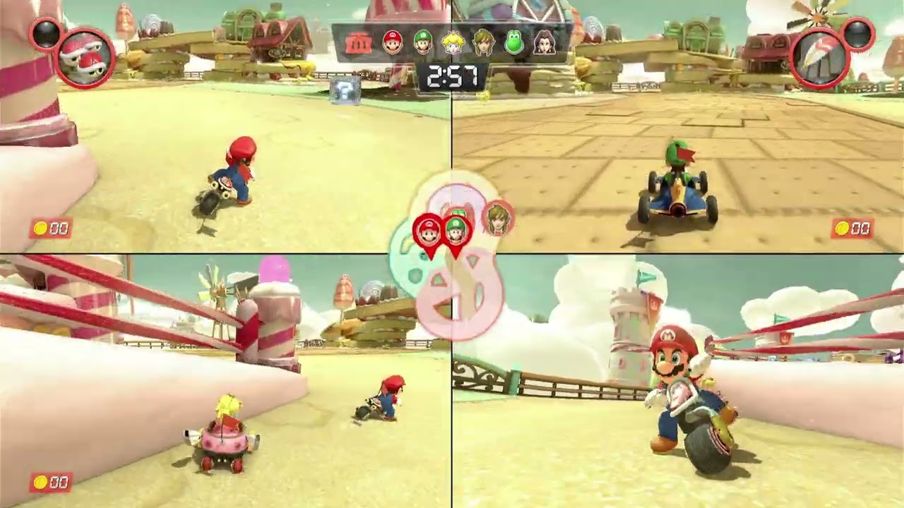 Mario Kart 8 Deluxe: Renegade Round-up, 3 Players