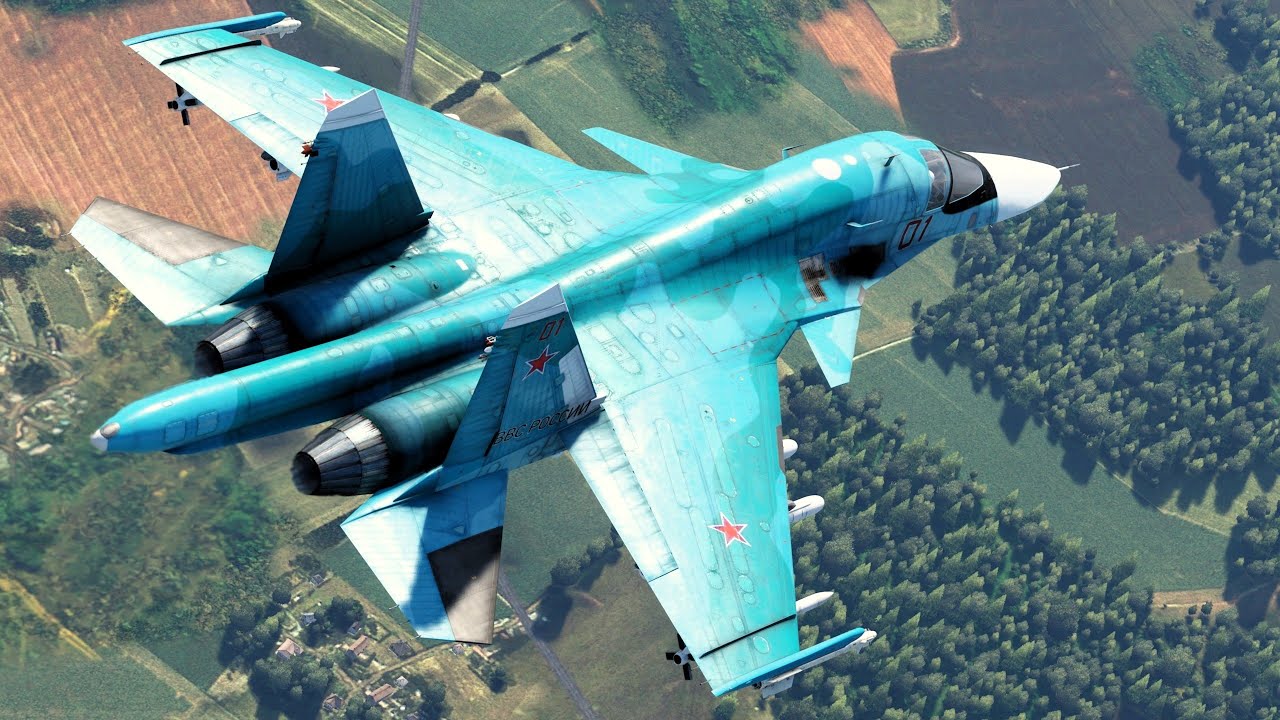 34 Minutes of Su-34 