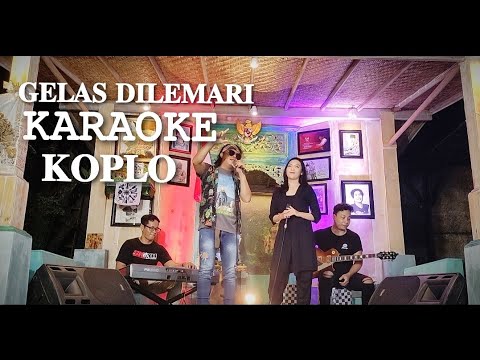 RAY PENI - KARAOKE - GELAS DILEMARI KOPLO (Official Music Video)