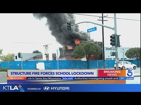 Fire in Fullerton