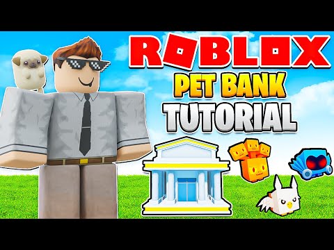 Pet Bank! How to Make a Simulator in Roblox Episode 32