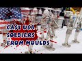 Prince August Hobby Casting USA soldiers PA851 demonstration