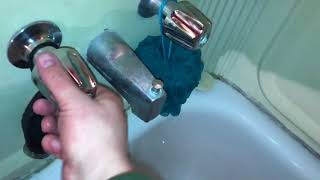 Bathtub Faucet Stem and Seat Replacement