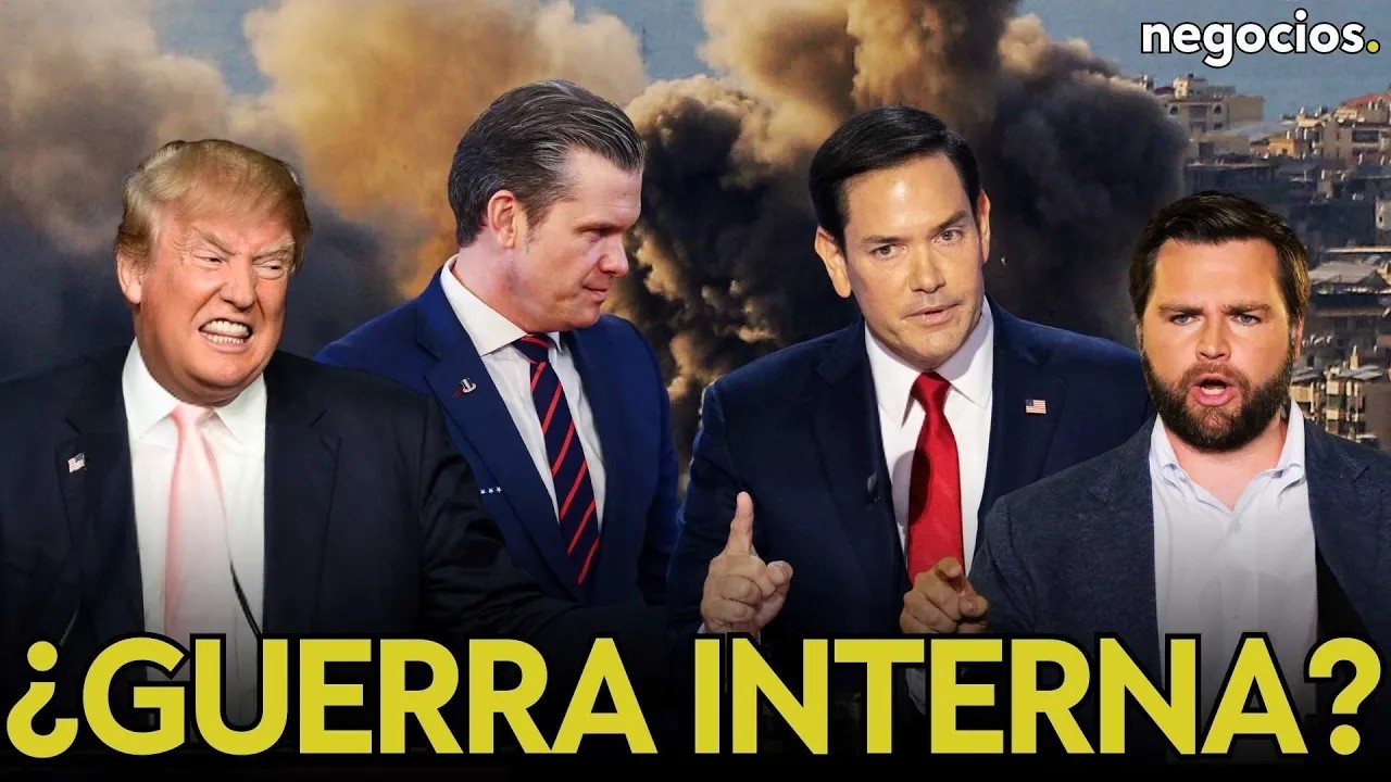 ¿Guerra interna en la Casa Blanca? Así se rompe la administración Trump por la guerra de Irán