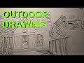 OUTDOOR DRAWING, A COTTAGE