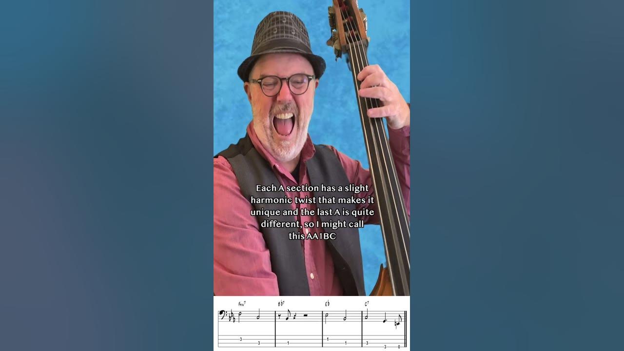 Jazz Bass Lines With Tabs:  Twisty Form & Harmony On I Get A Kick Out Of You By Frank Sinatra