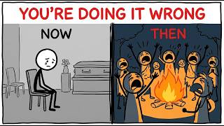 What Ancient Humans Actually Did When Someone Died