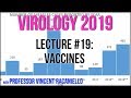 Virology Lectures 2019 #19: Vaccines